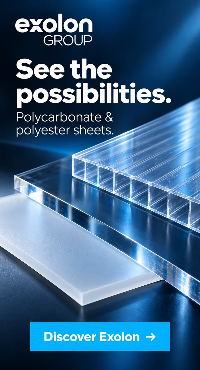 Exolon Group: See the possibilities. Polycarbonate and polyester sheets. Discover Exolon.