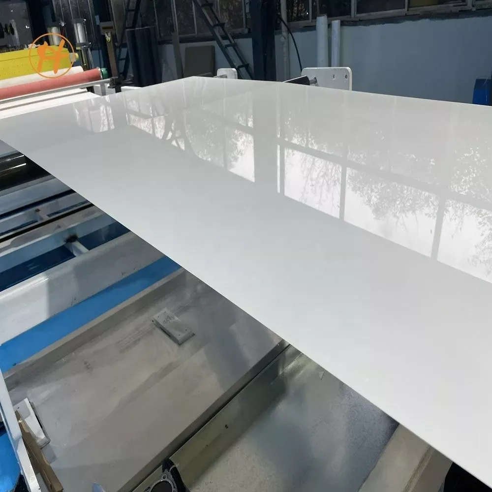White PVC Plastic Sheet