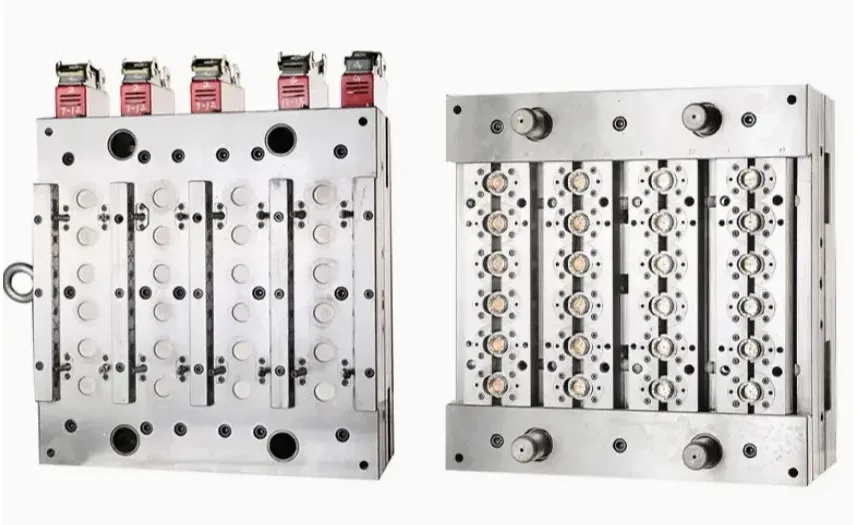 SENLAN Multi-Cavity Snap-On Cap Injection Mold