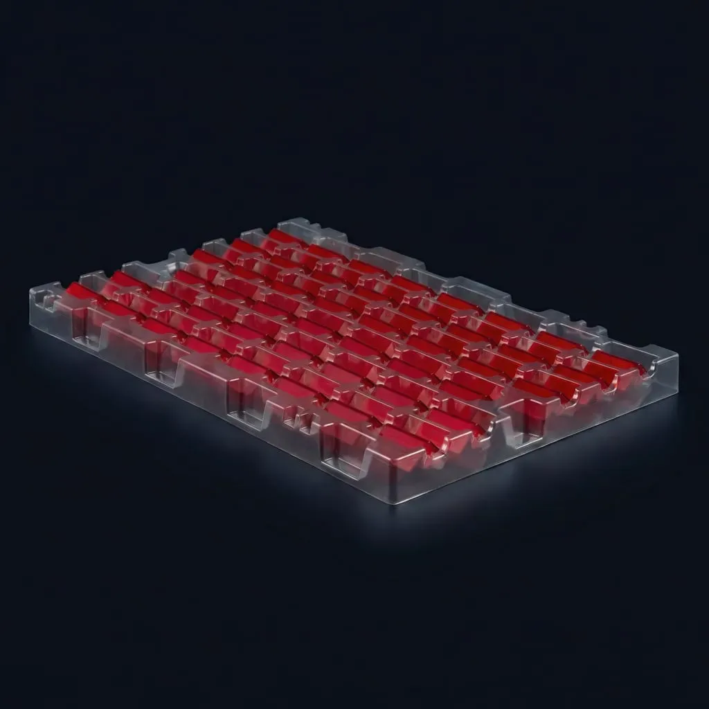 Custom thermoformed trays and blisters by Scafa