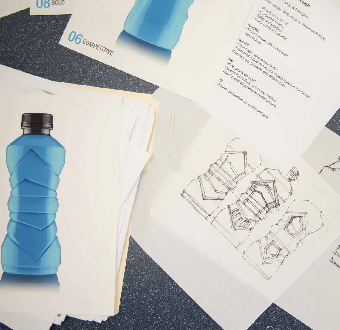 Plastic bottle design by Graham Packaging