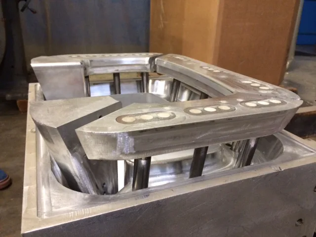 Aluminum thermoforming tooling by Ray Products