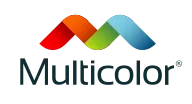 Multicolor official logo