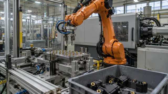 Insert Molding Automation: Inspect Placement, Function and Part Flow