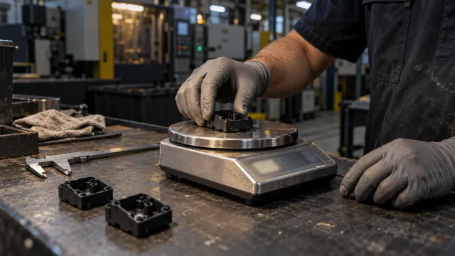 Part Weight Control in Injection Molding: From Measurement to Correction